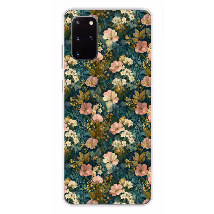 Telefoonhoesje - Wilde bloemen - Botanisch - Patroon - Roze - Romantisch — 4