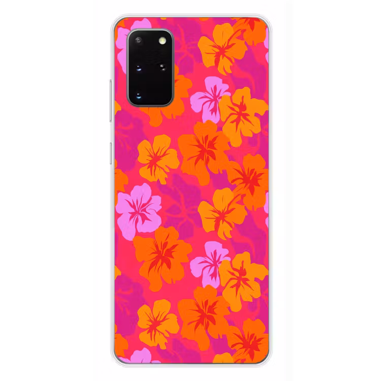 Telefoonhoesje - Zomers - Hibiscus - Kleurrijk — 4