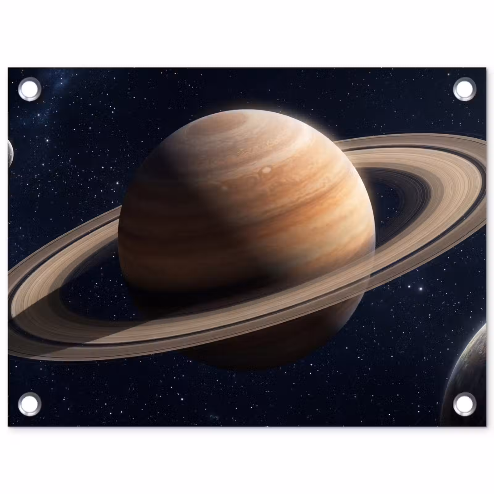 Tuinposter - Planeten - Saturnus - Ruimte — 1
