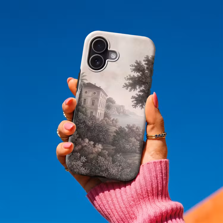 Telefoonhoesje Toughcase - Zee - Villa - Beige — 2