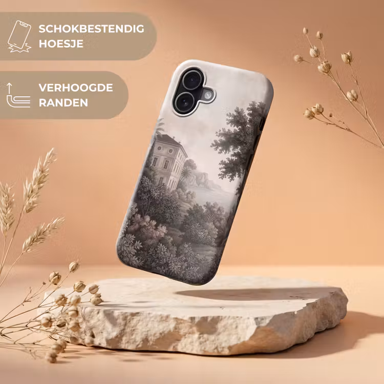 Telefoonhoesje Toughcase - Zee - Villa - Beige — 5