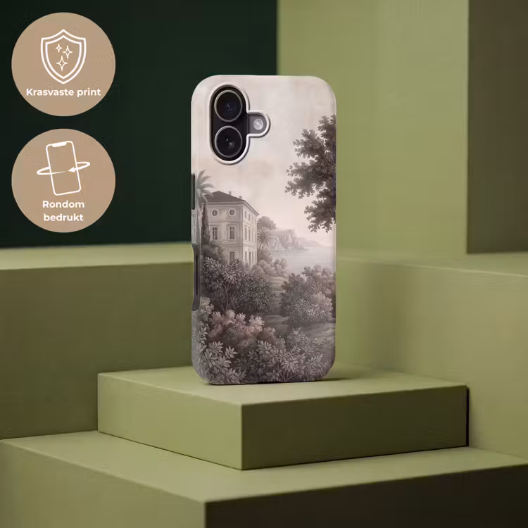 Telefoonhoesje Toughcase - Zee - Villa - Beige — 7