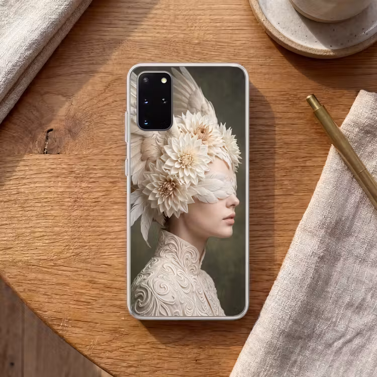 Telefoonhoesje - Vleugels - Vrouw - Wit — 2