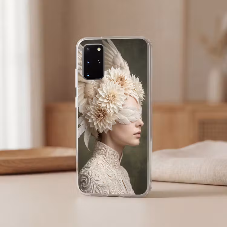 Telefoonhoesje - Vleugels - Vrouw - Wit — 3