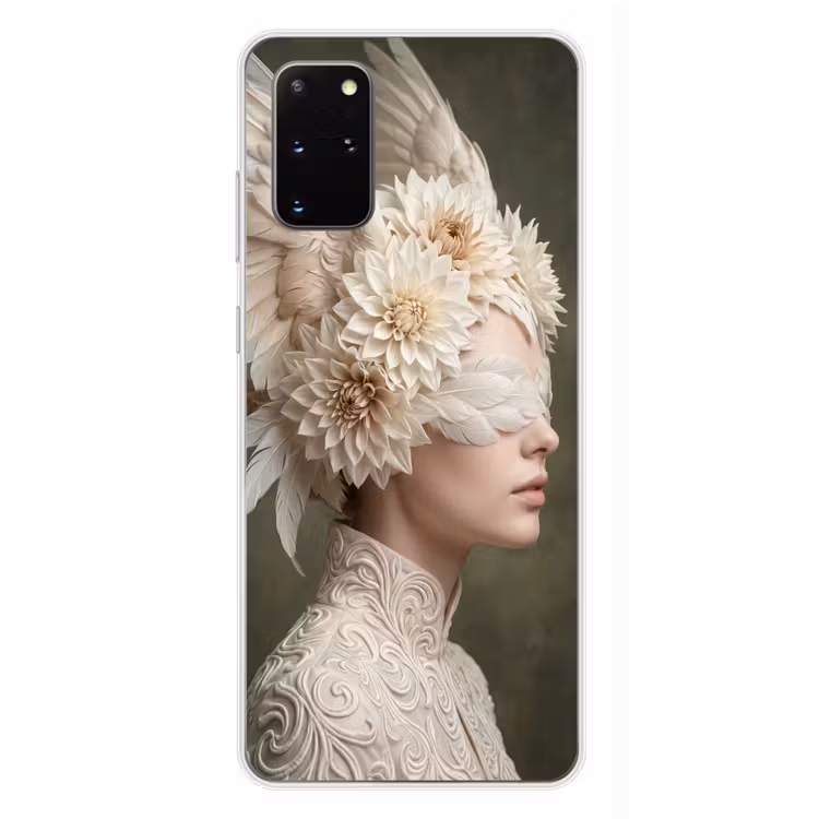 Telefoonhoesje - Vleugels - Vrouw - Wit — 4