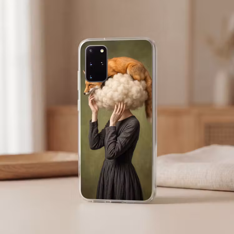 Telefoonhoesje - Vos - Surrealistisch - Groen — 3