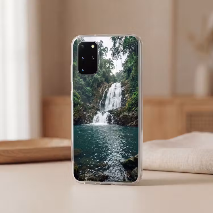 Telefoonhoesje - Waterfall - Forest - Nature - Greenkhgyguyg — 3
