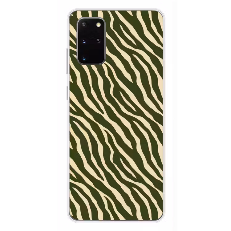Telefoonhoesje - Zebra - Patroon - Groen — 4