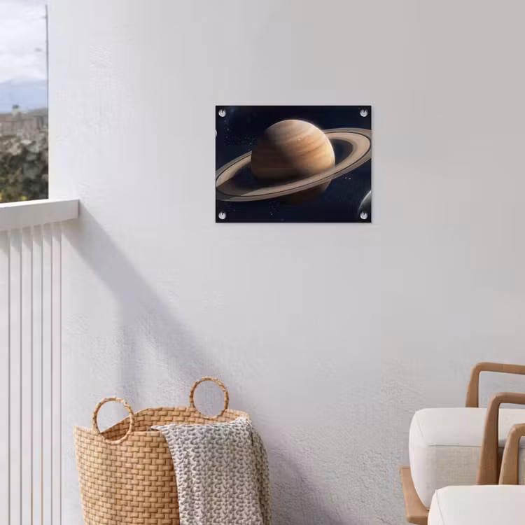 Tuinposter - Planeten - Saturnus - Ruimte — 3