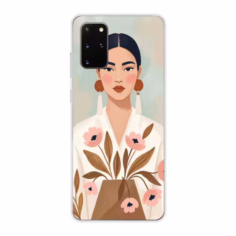 Telefoonhoesje - Vrouw - Kimono - Pastel — 1