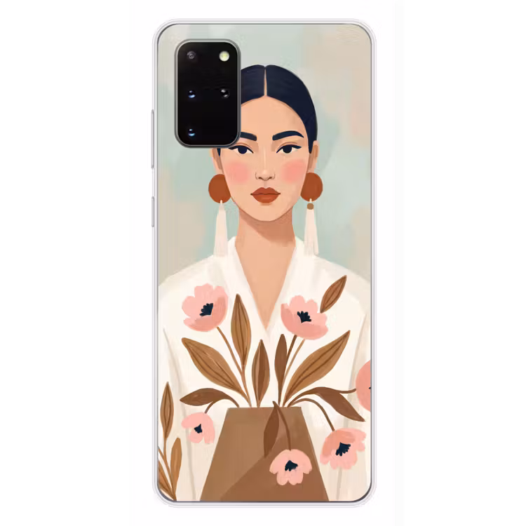 Telefoonhoesje - Vrouw - Kimono - Pastel — 4