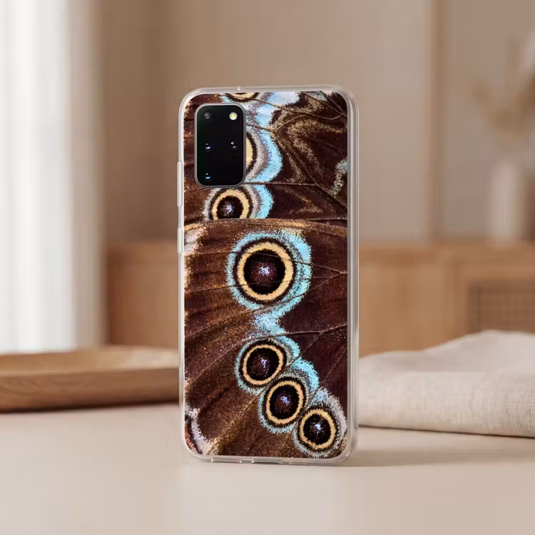 Telefoonhoesje - Vleugels - Vlinder - Blauw — 3