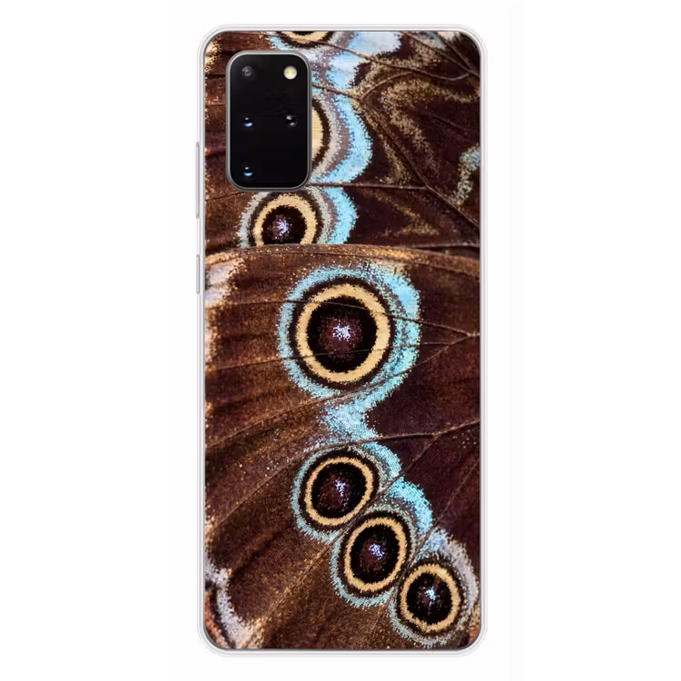 Telefoonhoesje - Vleugels - Vlinder - Blauw — 4
