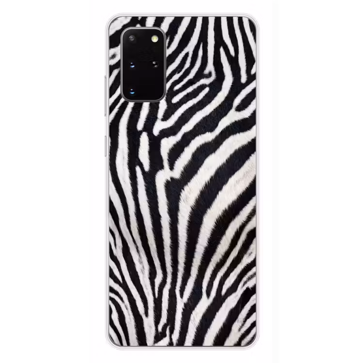 Telefoonhoesje - Zebra - Vacht - Klassiek - Zwart - Wit — 4