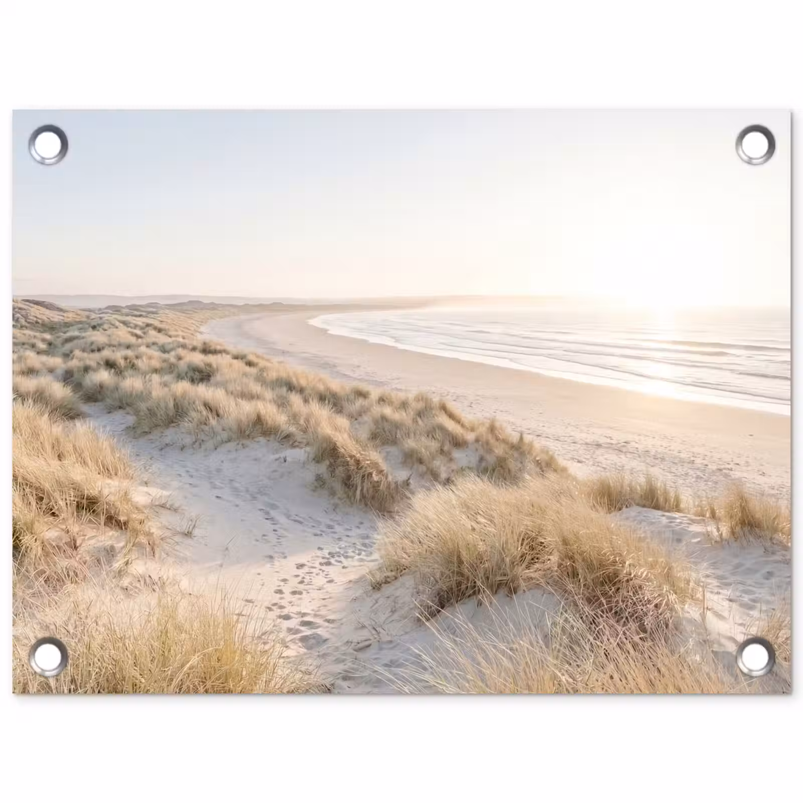 Tuinposter - Duinen - Strand - Beige — 1