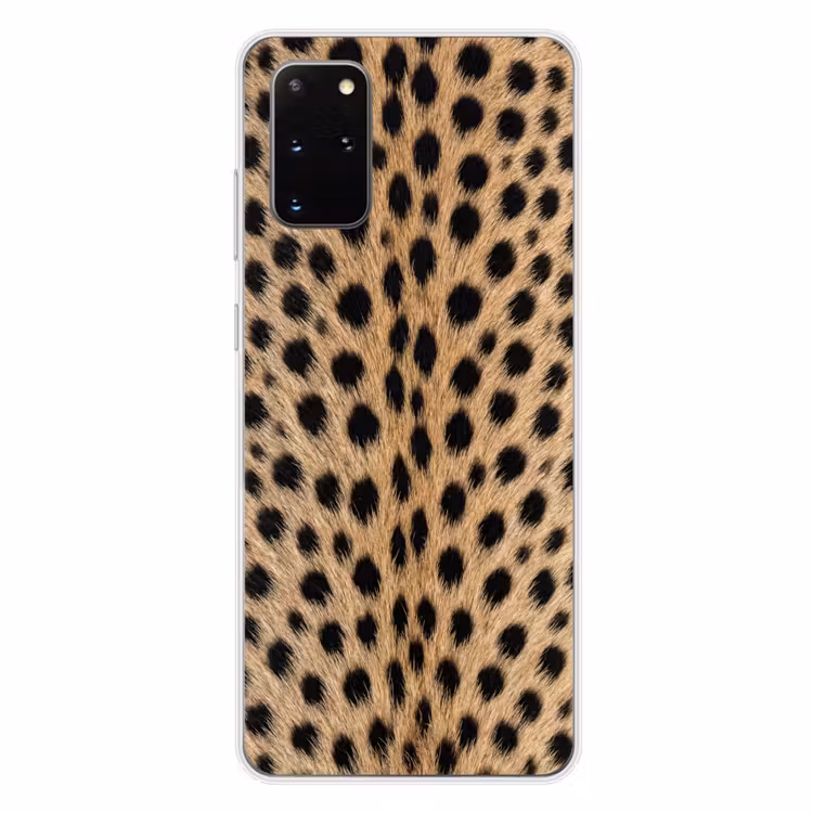 Telefoonhoesje - Vacht - Jachtluipaard - Zwart - Wit — 4