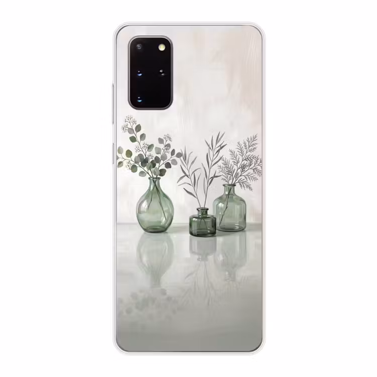 Telefoonhoesje - Vazen - Bladeren - Groen — 1