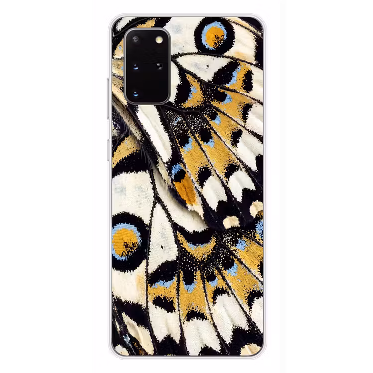 Telefoonhoesje - Vlinder - Vleugel - Geel — 4