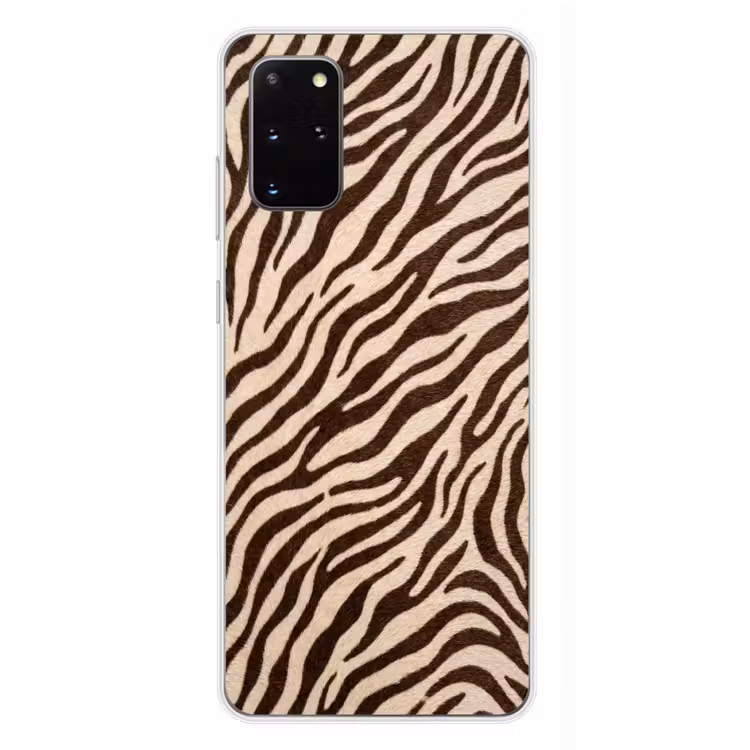 Telefoonhoesje - Zebra - Strepen - Bruin — 4