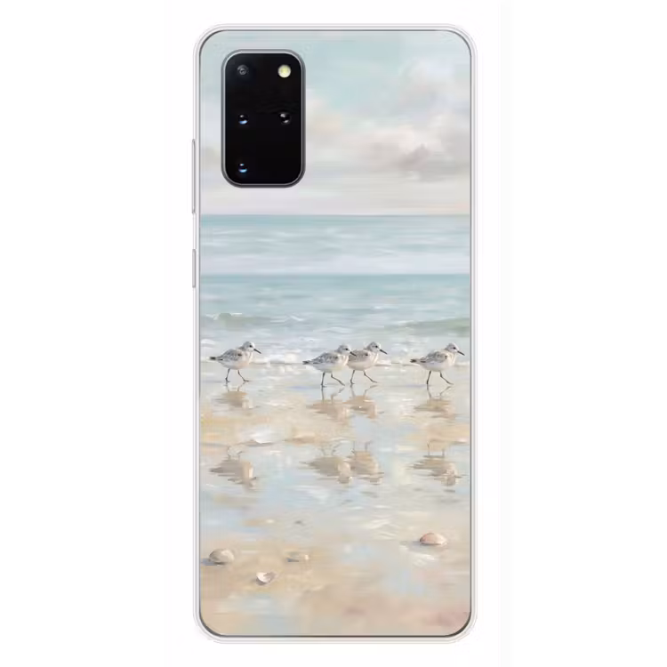 Telefoonhoesje - Vogels - Strand - Zee — 4