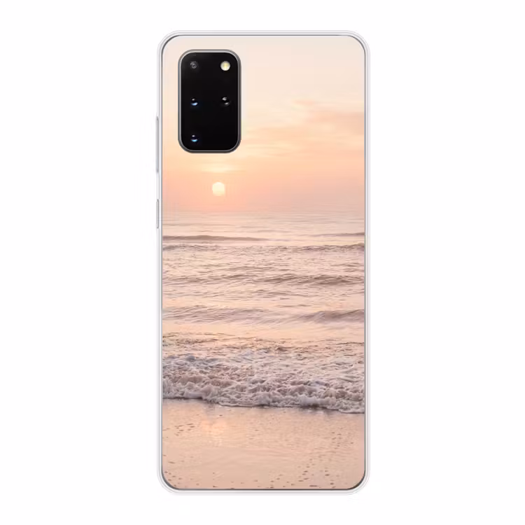 Telefoonhoesje - Zon - Strand - Roze — 1