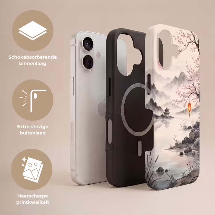 Telefoonhoesje Toughcase - Zon - Japans - Traditioneel — 3