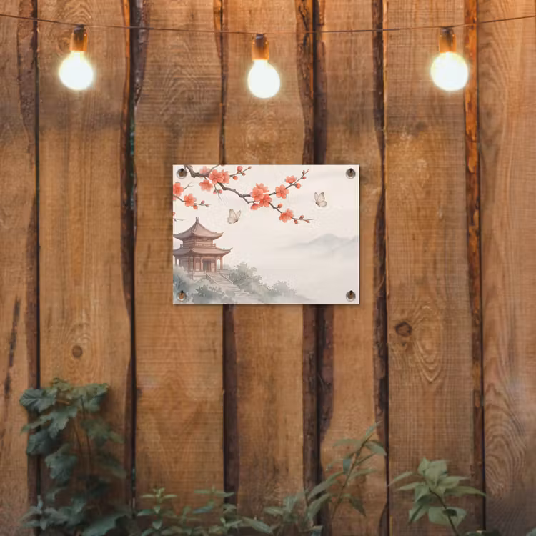 Tuinposter - Kraanvogel - Azië - Klassiek — 2