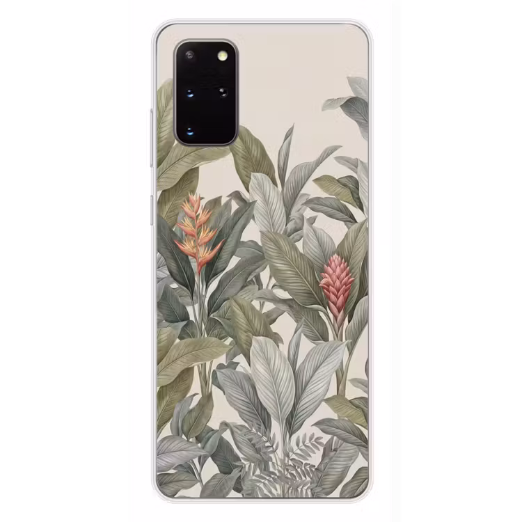 Telefoonhoesje - Tropisch - Planten - Modern - Groen — 4
