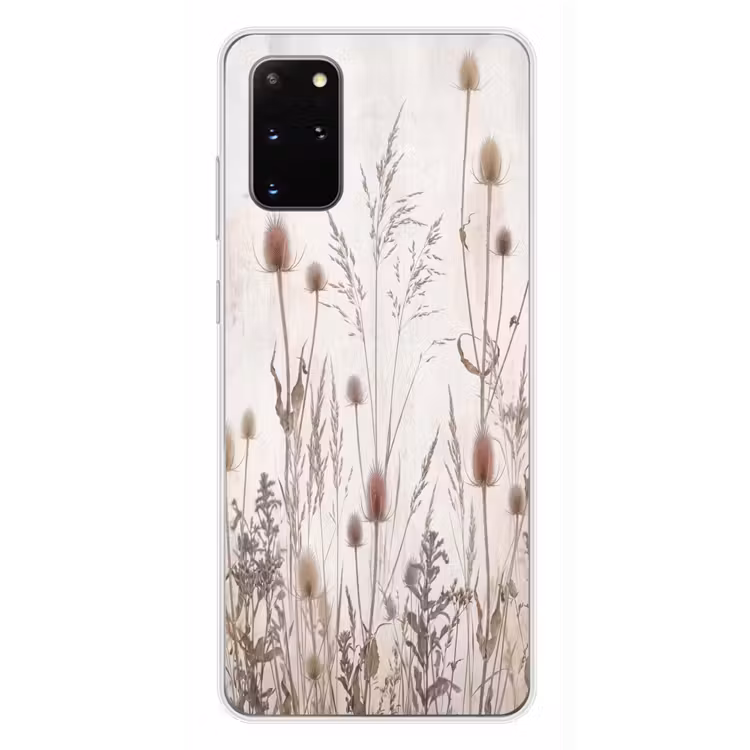 Telefoonhoesje - Weidebloemen - Design - Sepia — 4