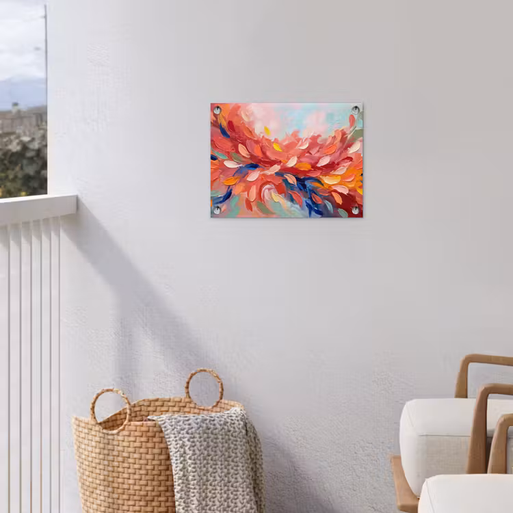 Tuinposter - Bloemen - Abstract - Kunst - Modern — 3