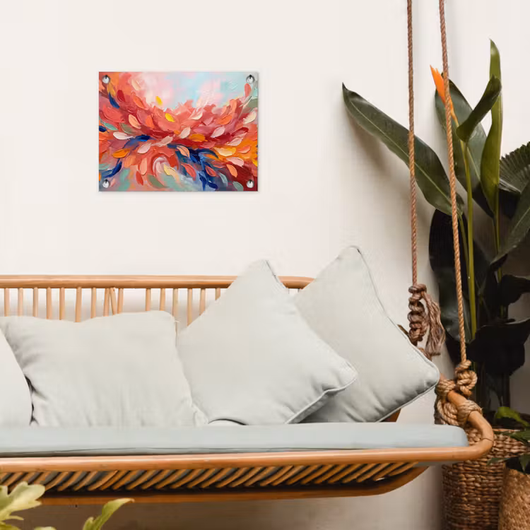 Tuinposter - Bloemen - Abstract - Kunst - Modern — 5