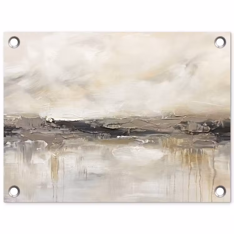 Tuinposter - Landschap - Horizon - Natuur - Abstract - Neutraal — 1