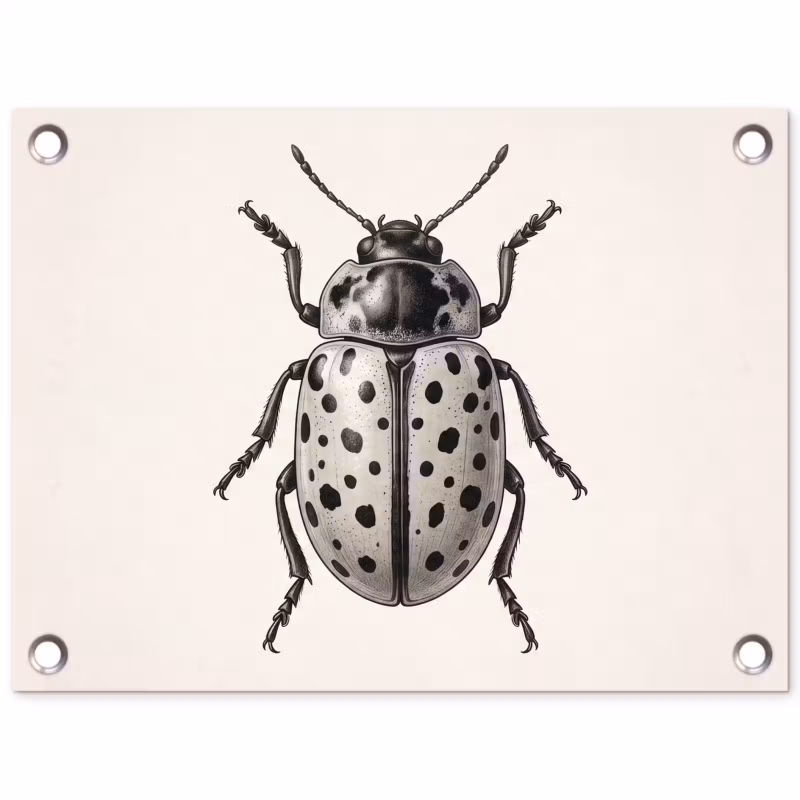 Tuinposter - Kever - Insect - Vintage — 1