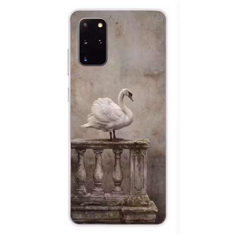 Telefoonhoesje - Zwaan - Elegant - Dieren - Wit — 4