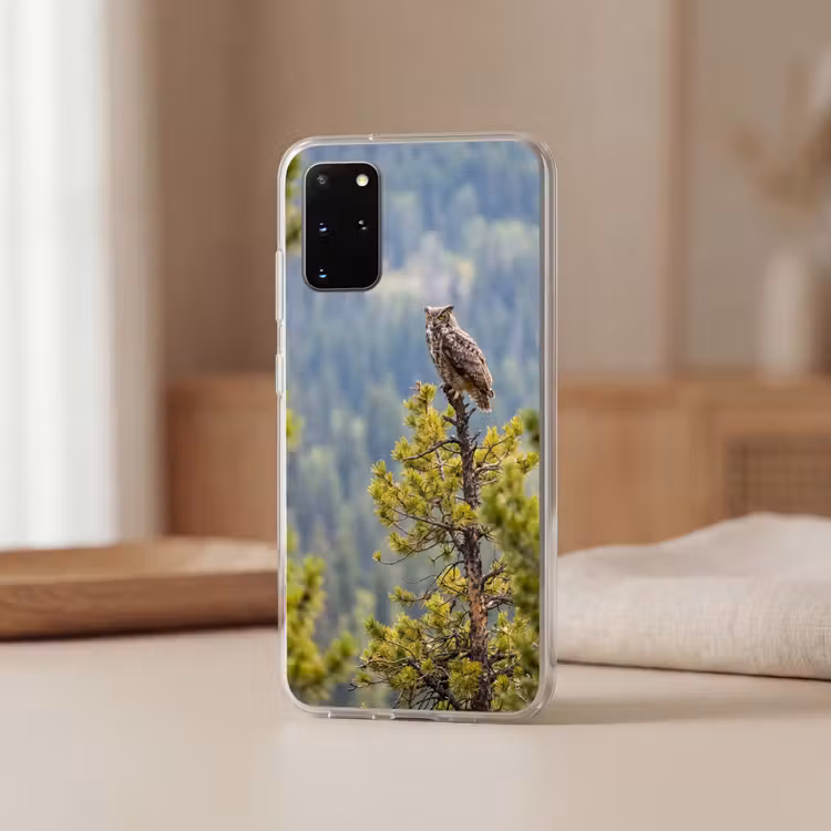 Telefoonhoesje - Uil - Oehoe - Bomen - Natuur — 3