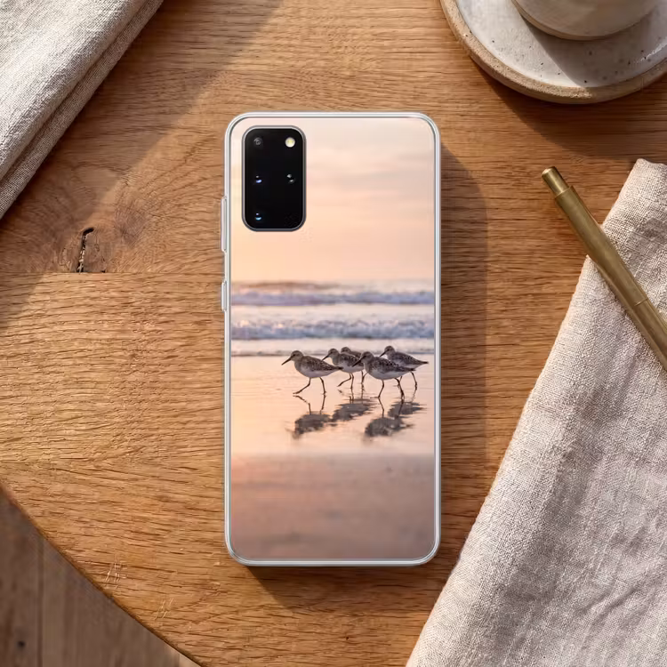 Telefoonhoesje - Zee - Vogels - Strand — 2