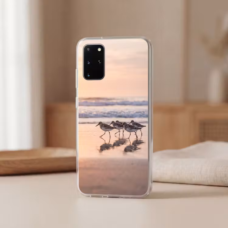 Telefoonhoesje - Zee - Vogels - Strand — 3