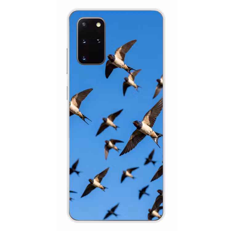 Telefoonhoesje - Zwaluwen - Vliegen - Blauw — 4