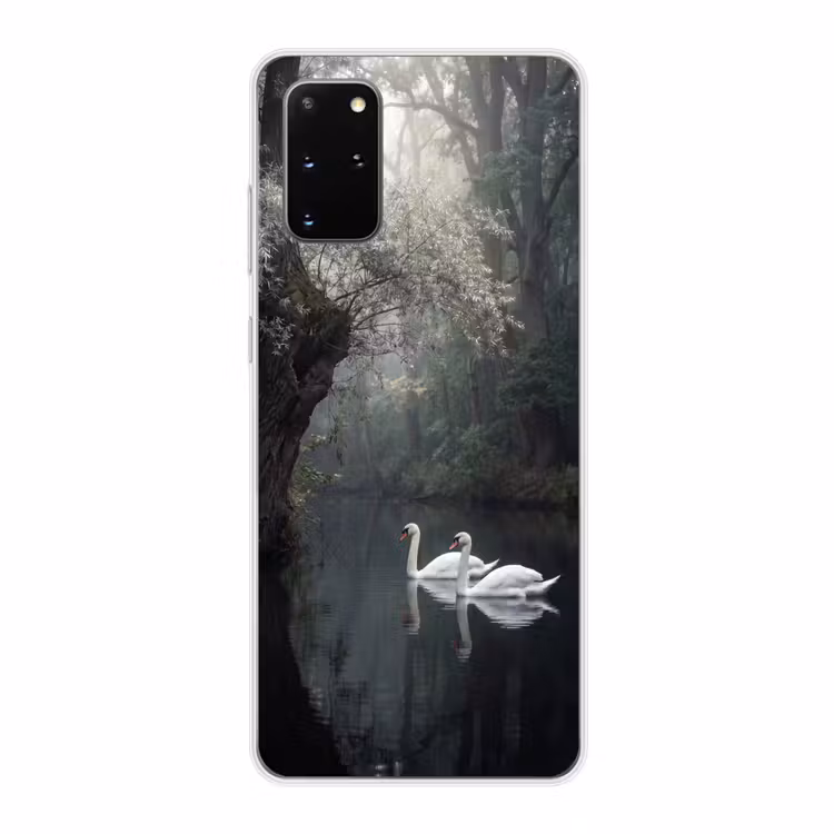 Telefoonhoesje - Zwanen - Rivier - Bos — 1