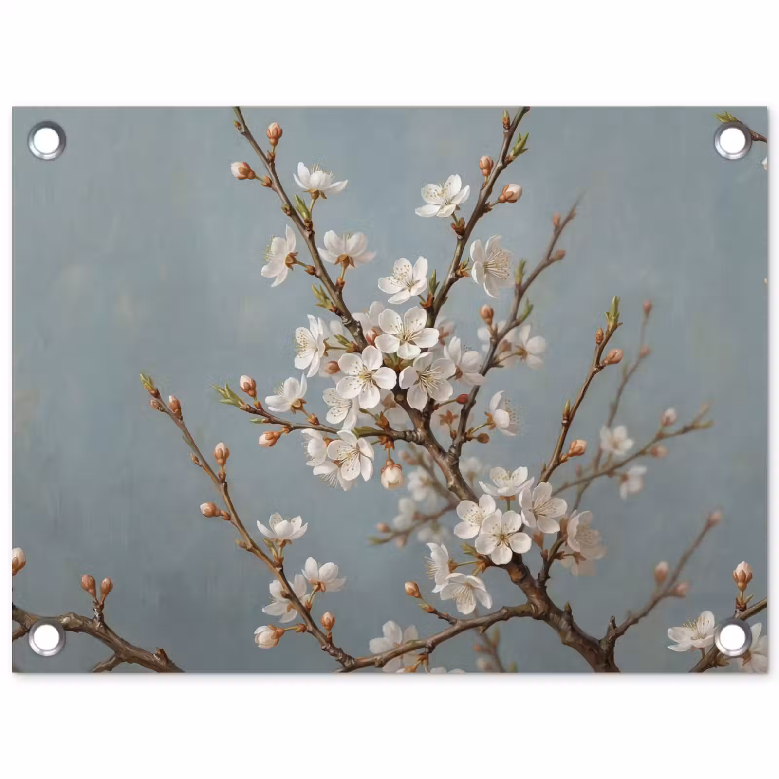 Tuinposter - Botanisch - Stilleven - Blauw — 1