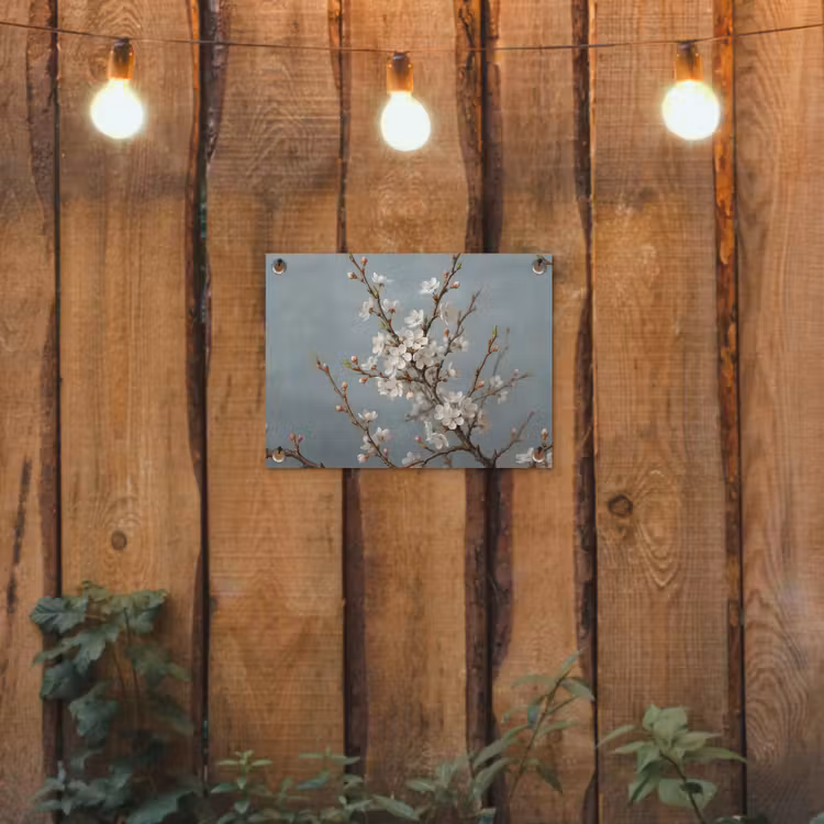 Tuinposter - Botanisch - Stilleven - Blauw — 2
