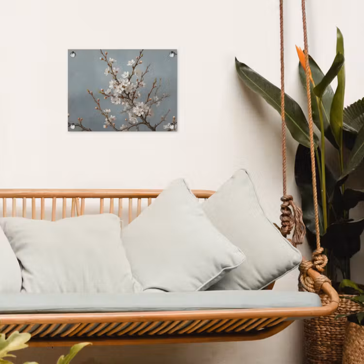 Tuinposter - Botanisch - Stilleven - Blauw — 5