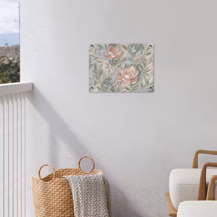Tuinposter - Elegant - Romantiek - Roze — 3