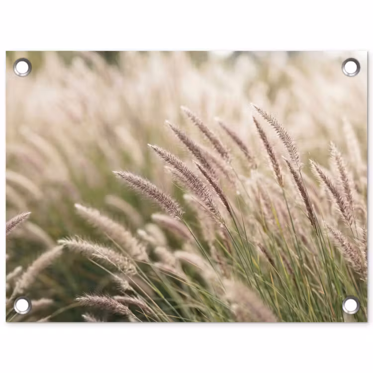 Tuinposter - Gras - Close up - Groen — 1