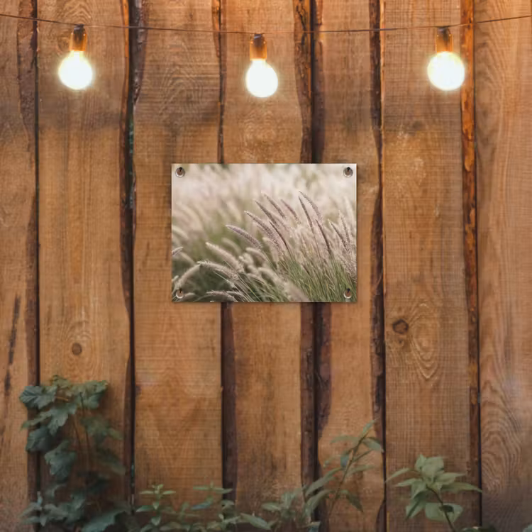 Tuinposter - Gras - Close up - Groen — 2