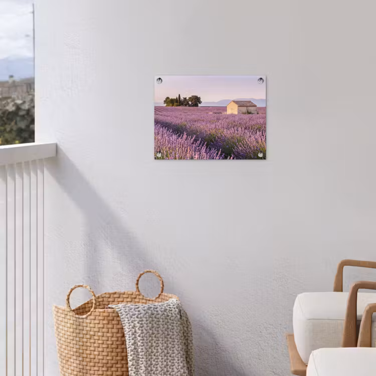Tuinposter - Lavendel - Landschap - Sereen - Paars — 3