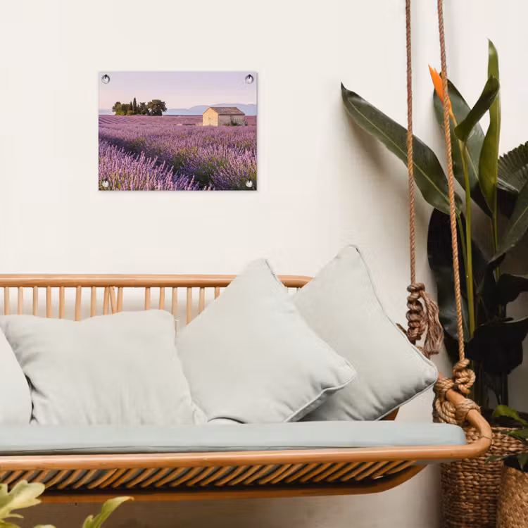 Tuinposter - Lavendel - Landschap - Sereen - Paars — 5