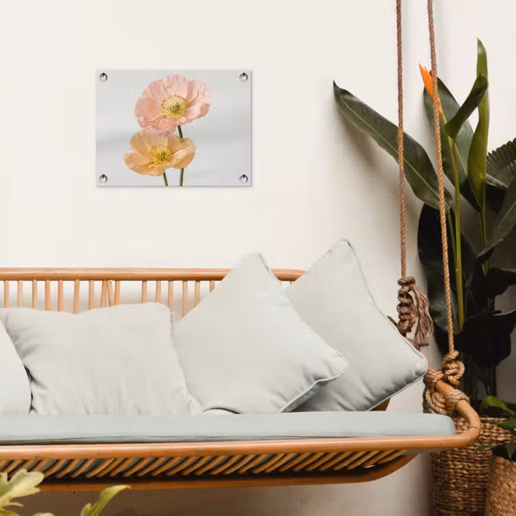 Tuinposter - Papavers - Botanisch - Roze — 5