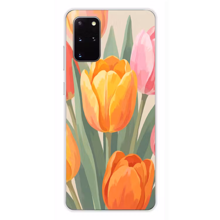 Telefoonhoesje - Tulpen - Abstract - Kleurrijk — 4