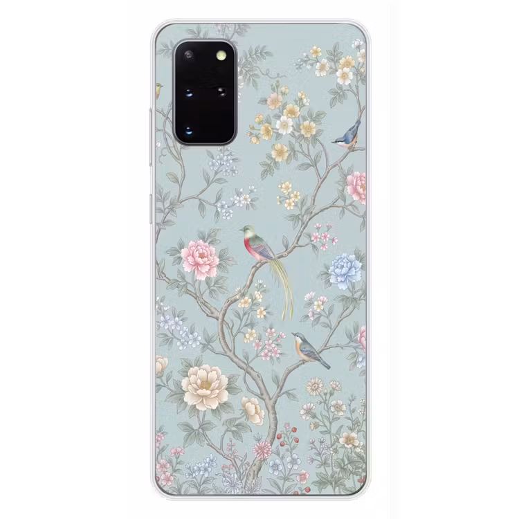 Telefoonhoesje - Vogel - Bloemen - Kleurrijk — 4